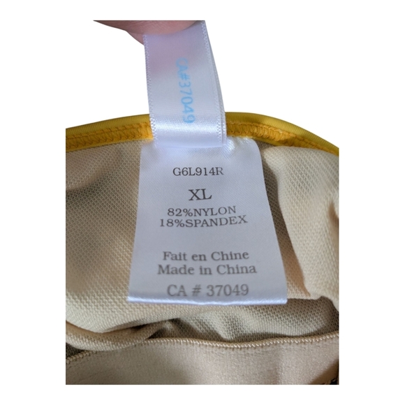 Île Moorea One Piece Swimsuit Crossiver Adjustable Straps - Picture 11 of 11